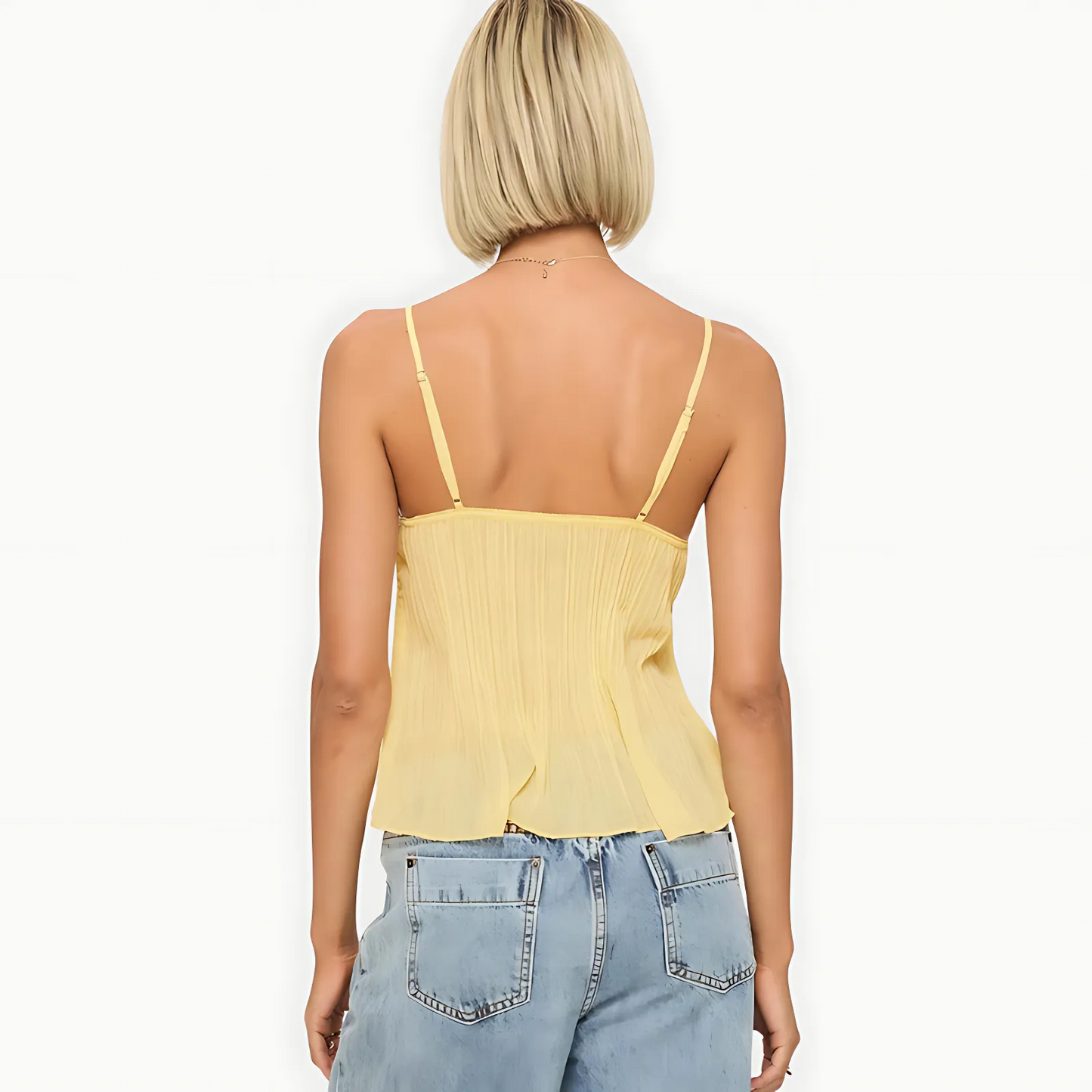 SatinEase Pleat Cami