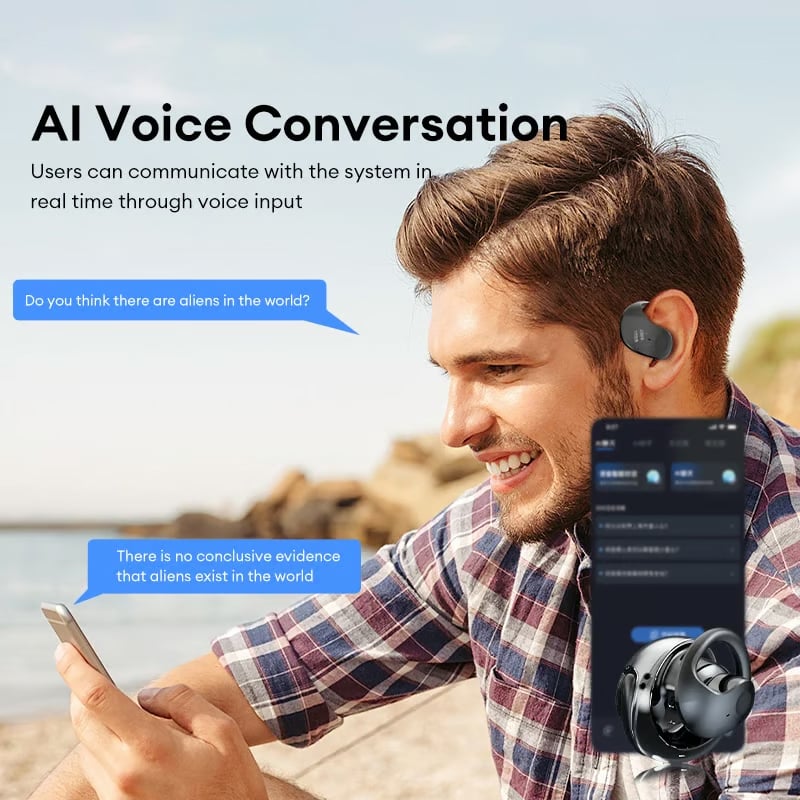 🏆LAST DAY SALE 60% OFF⏰AI Translation T26 Pro Wireless Bluetooth Earbuds